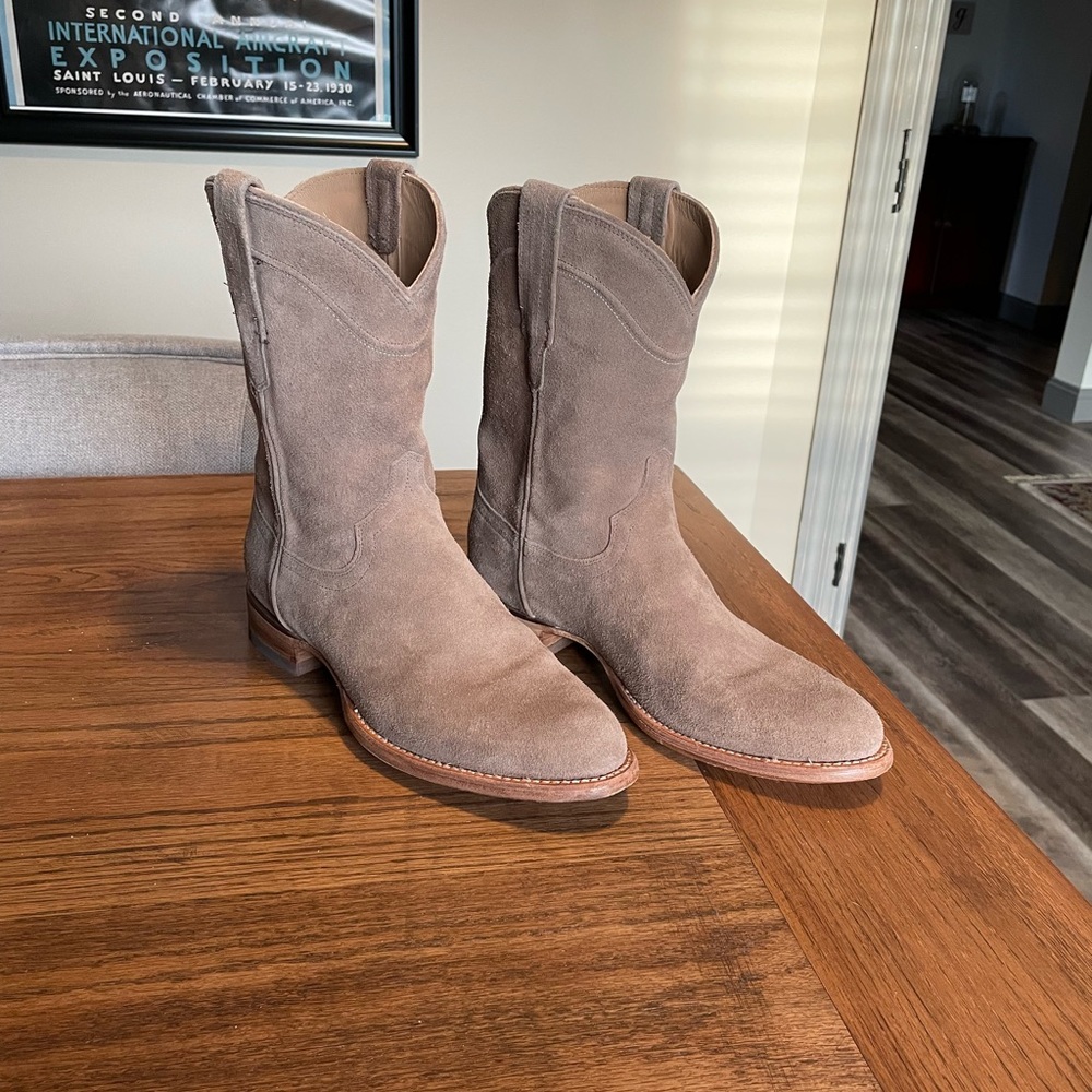 Tecovas “The Shane” roper boots in Granite